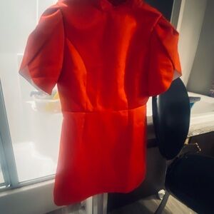 Elegant Red Women's mini dress